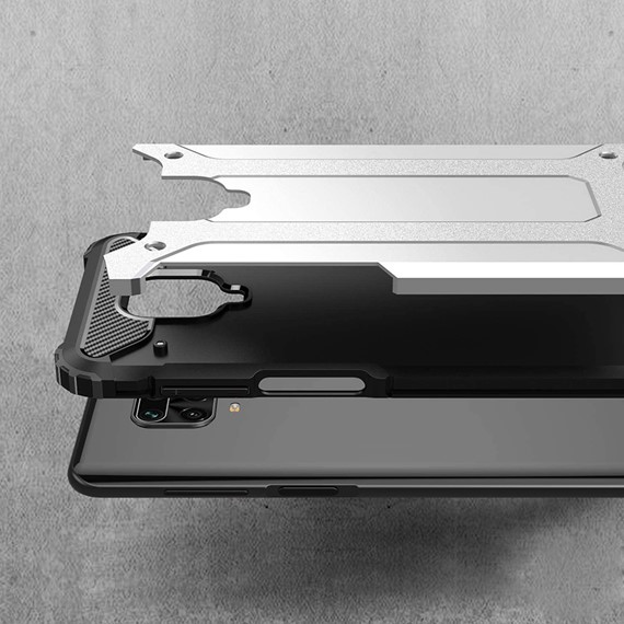 Xiaomi Redmi Note 9S Kılıf CaseUp Tank Siyah 3